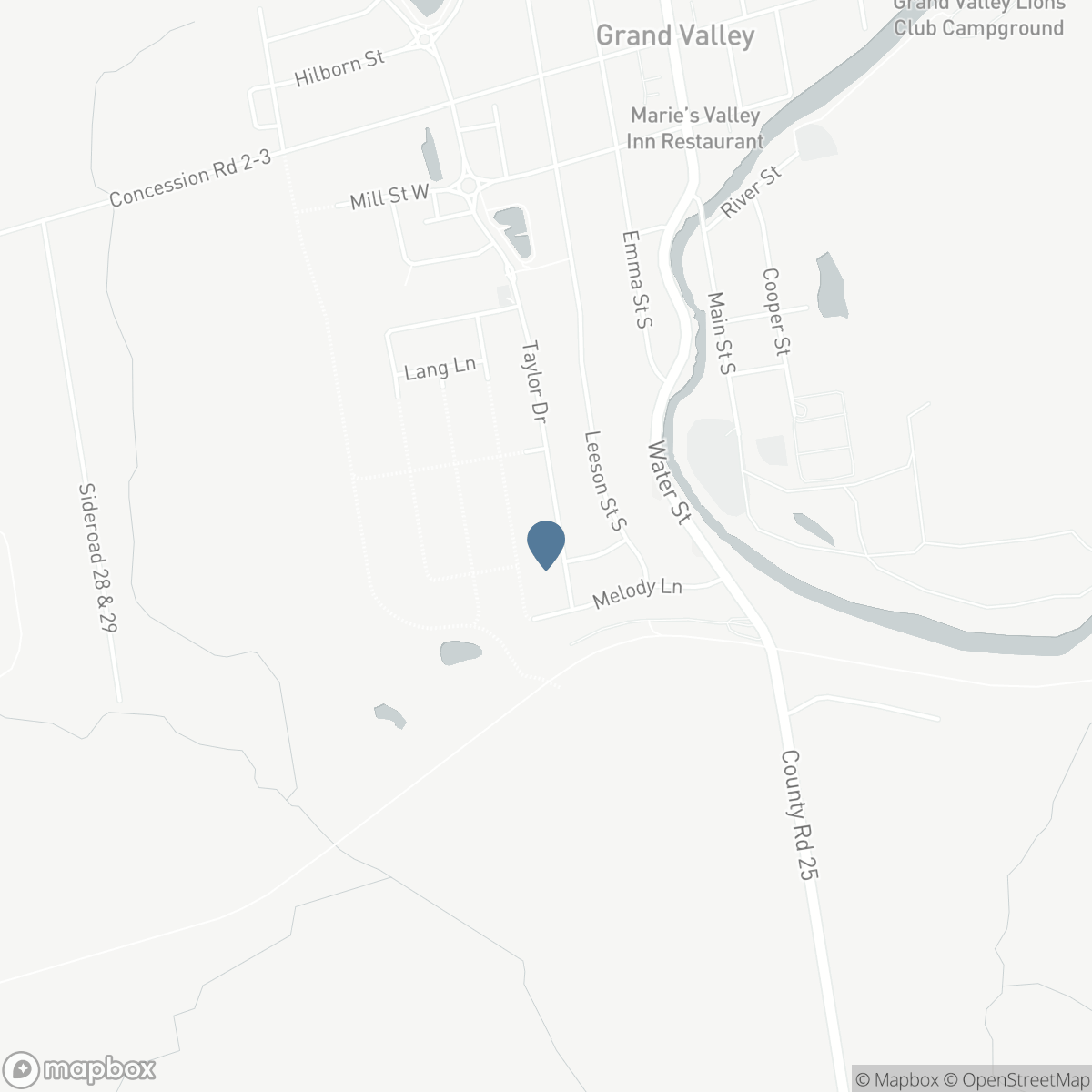 134 TAYLOR DRIVE, Grand Valley, Ontario L9W 6P1